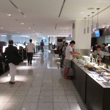 成田空港 国際線 ANAラウンジ