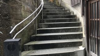 主計町茶屋街への階段