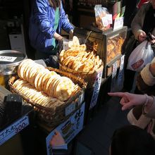 焼きたて煎餅