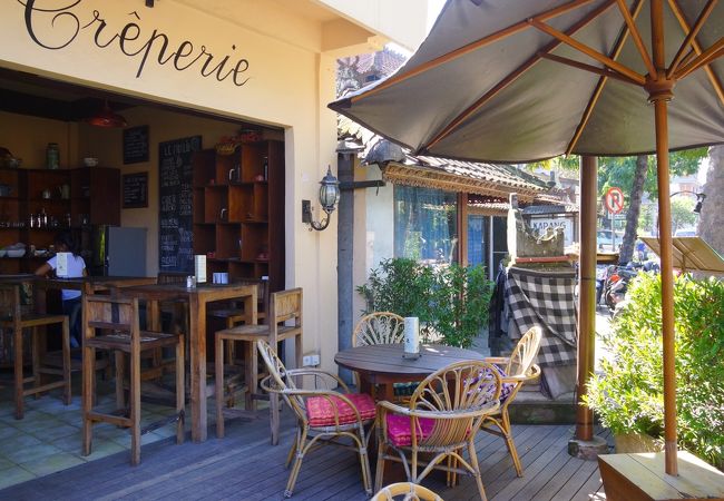 焼きたてクレープでまったり