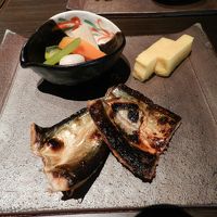 朝食のメイン（焼き魚）