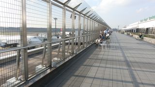 飛行機を眺めるのは楽しい