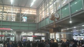 名古屋駅の目立つ待ち合わせ場所です