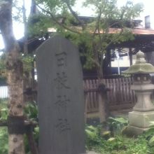 鳥居付近