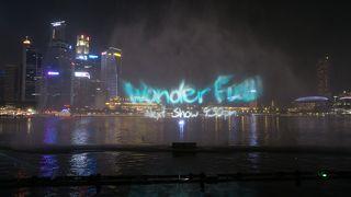 Marina Bay Sands Light and Water Show (Wonderful)