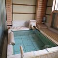 露天風呂付き客室はのんびりできます