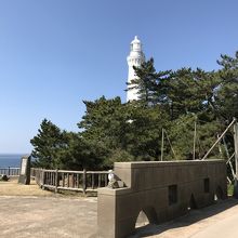 出雲日御碕灯台、外観。