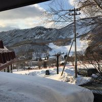 部屋からの眺め。