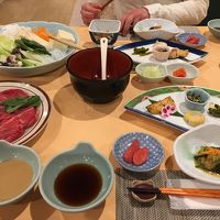 夕食１　しゃぶしゃぶ