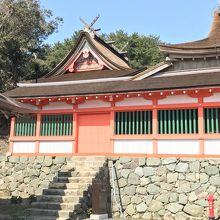 日御碕神社、日沈宮本殿。