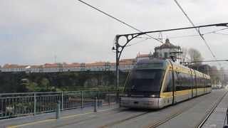 徒歩で渡れます