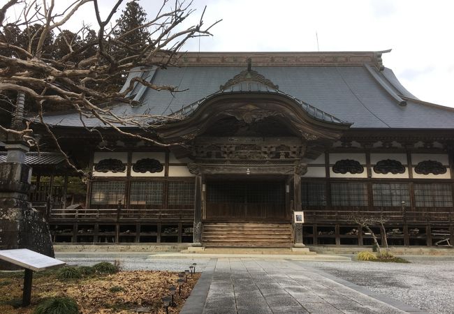 陸前高田の高台にある古刹 閑静な雰囲気です