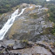 屋久島の迫力ある滝