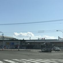 江別駅の駅前広場