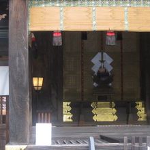 諏訪大社下社春宮拝殿