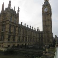 ウェストミンスター・ブリッジからの眺め
