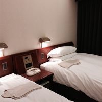 ツインルームのベッド