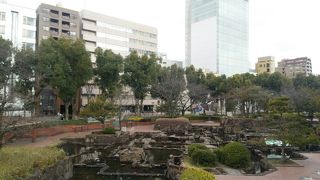 栄地区の大きな公園