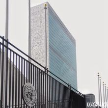 国連ビル、冬の土日は全閉でした