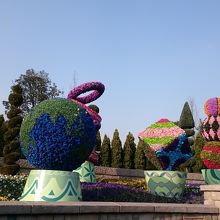 ボートから見えます