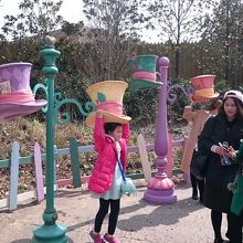 帽子をかぶることができます