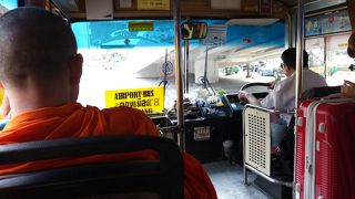 ドンムアン空港から市内に行く早くて安いお得なバス！
