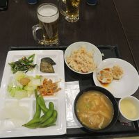 バイキングの夕食