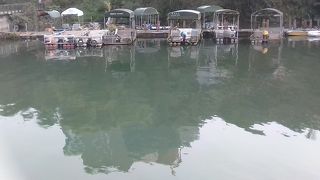 観光船に乗る船乗り場