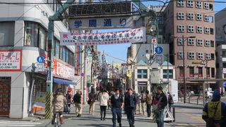 昔ながらの商店街