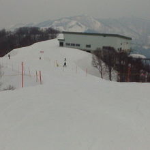 頂上から昔のゴンドラ駅まで