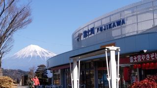 富士山がきれい。