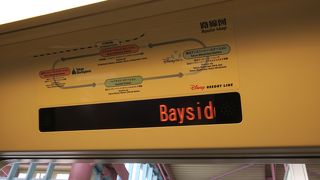 ディズニーシーに行くときは必須の乗り物