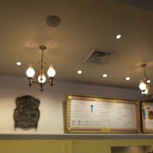 上にメニューがあります