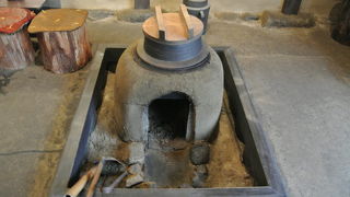 町屋の内部を見ることができる