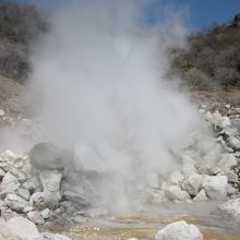 大叫喚地獄の上がる噴気！
