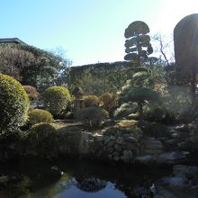 内部の庭園