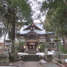 皆神神社の社殿