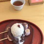 季節限定のアイスが可愛い。