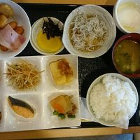 朝食もバイキング