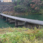 小さいが味のある沈下橋