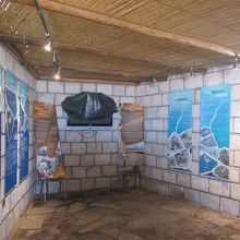 インホメーションには写真などが展示されていました