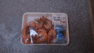 エビが水っぽい