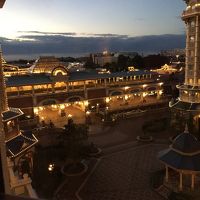 朝日に輝くパーク