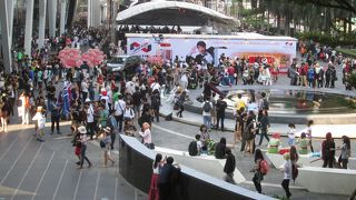 一足早く夏まつりの雰囲気