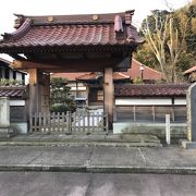 城主の菩提寺