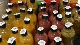 地下にあるスーパー