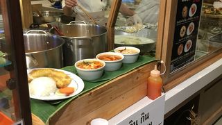 タイの屋台を集めた雰囲気