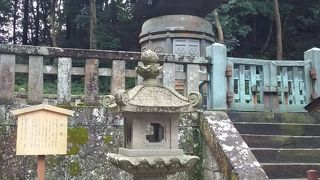 徳川家康のお墓