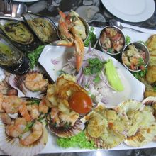 海鮮盛り合わせ4人前