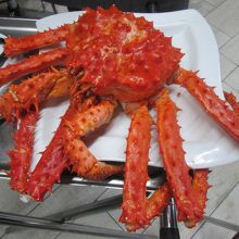 カニも食べました